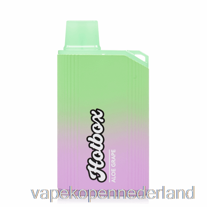 Elektronische Sigaret Vape Bladerdeeg Merken Hotbox 7500 Wegwerp Aloë Druif